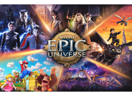 UNIVERSAL - 2 DIAS / 3 PARQUES - PARK TO PARK + 1 DIA UNIVERSAL EPIC UNIVERSE TICKET (Com data agendada)